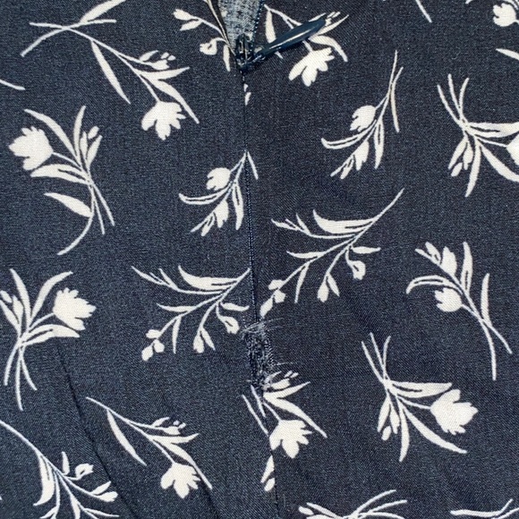 Lulus Dresses & Skirts - Size L New Desires Navy Blue Floral Print Backless Maxi Dress from Lulus‎